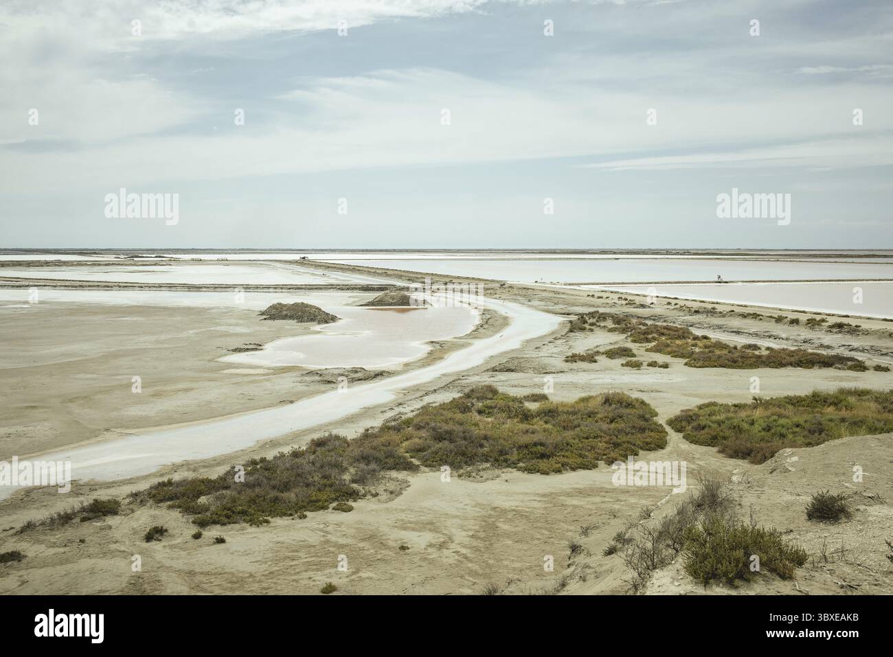 Salin-de-Giraud, Arles, Francia Foto Stock