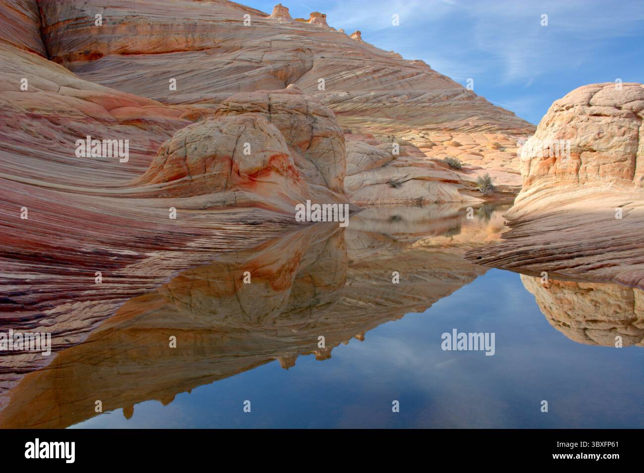 North Coyote Butte, The Wave, Arizona USA Foto Stock