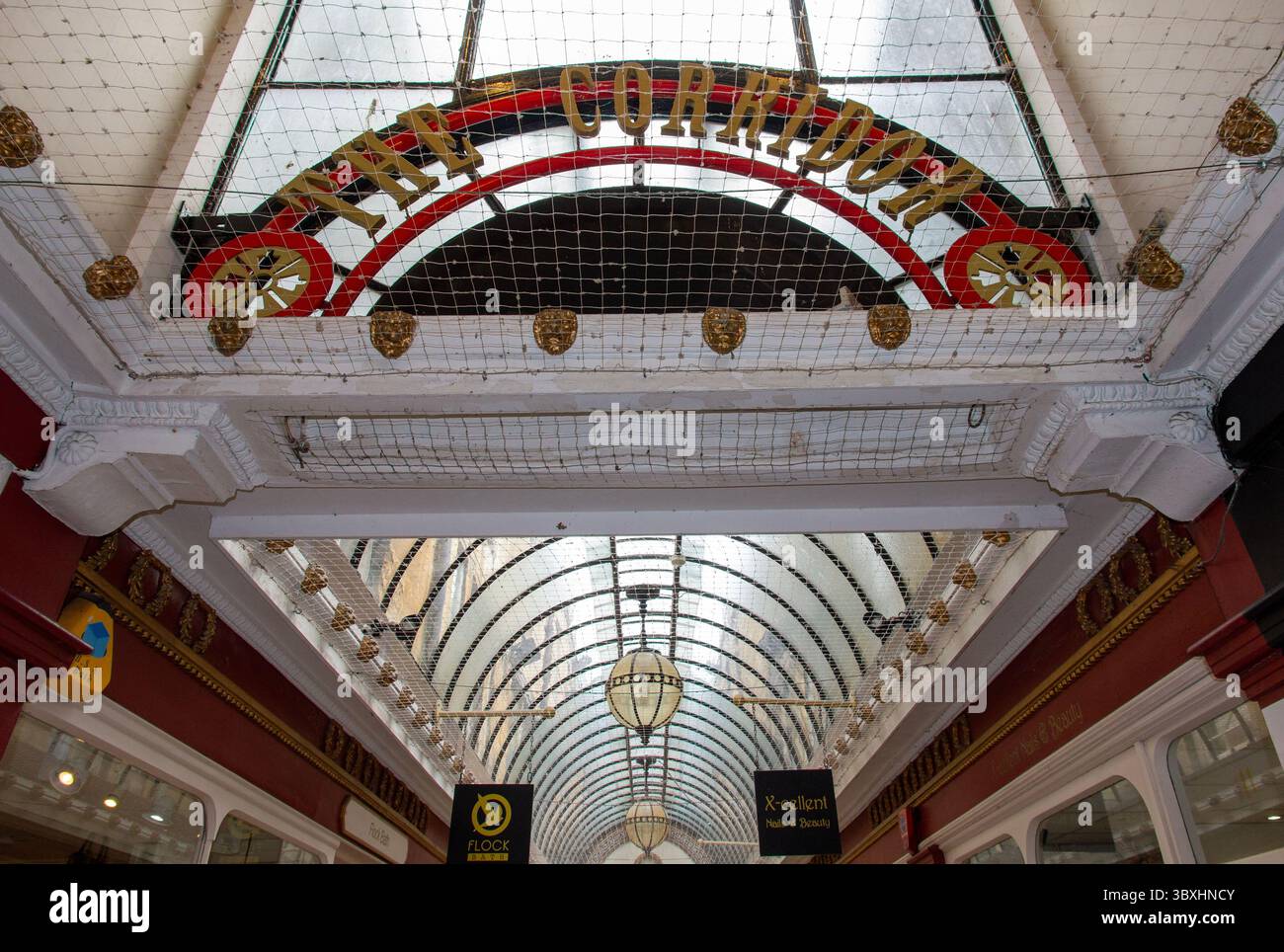 The Corridor, galleria commerciale di Bath Foto Stock
