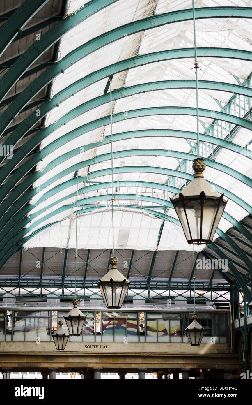 Il soffitto del Giubileo nel mercato di Covent Garden di Londra Foto Stock