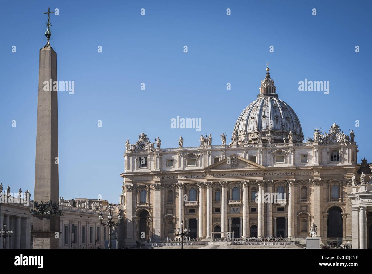 Vaticano, Roma, Italia - 17 novembre 2017: Luogo del Vaticano con una bella italiana giornata di sole in autunno Foto Stock