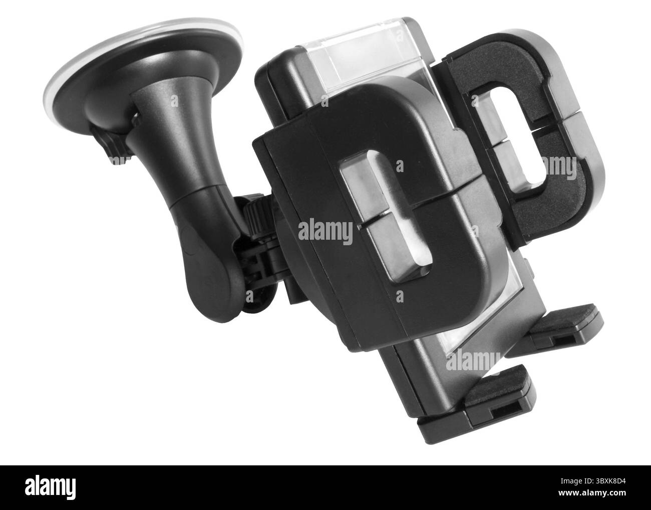 Supporto per auto isolato su sfondo bianco Foto Stock