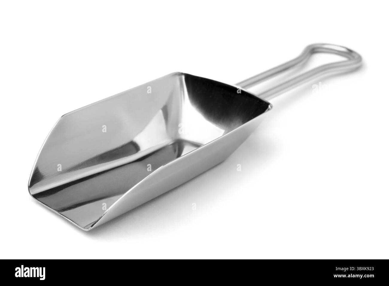 Sessola multiuso su sfondo bianco Foto Stock