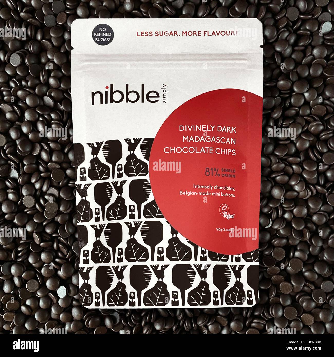 17 novembre 2021, Los Angeles, California, USA: Nibble Choc. Nibble Protein Bites, lo snack con proteine di qualità superiore, a basso contenuto di zucchero e dimensioni ridotte, ha vinto il Bronze Innovation Challenge Award, che premia i prodotti più innovativi nel settore food-to-go. (Immagine di credito: © Nibble via ZUMA Press Wire) Foto Stock