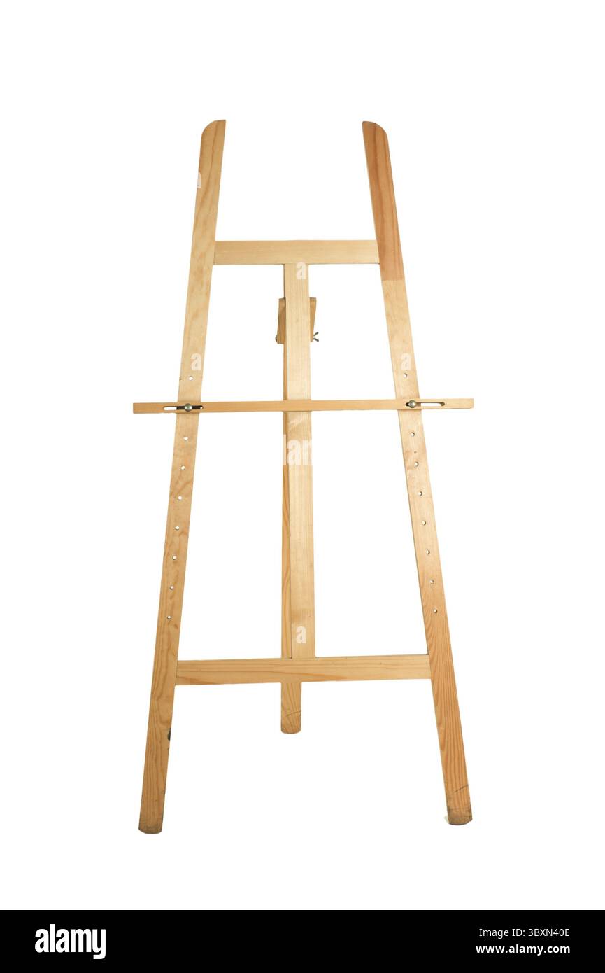 Cavalletto isolato su uno sfondo bianco Foto Stock