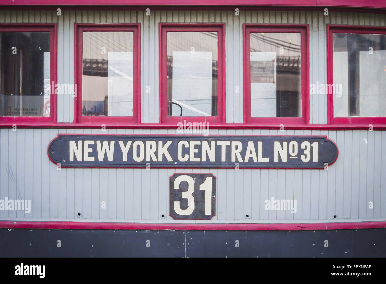Pier New York numero centrale 31 in NYC - Guida di Casa sul Molo 16, New York Central numero trentuno (31) Foto Stock