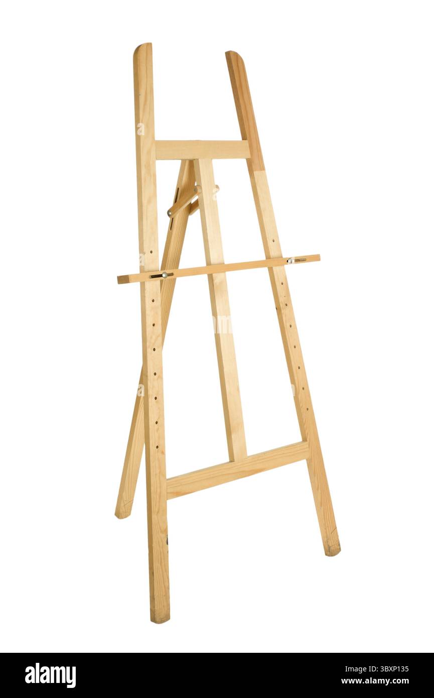 Cavalletto isolato su uno sfondo bianco Foto Stock