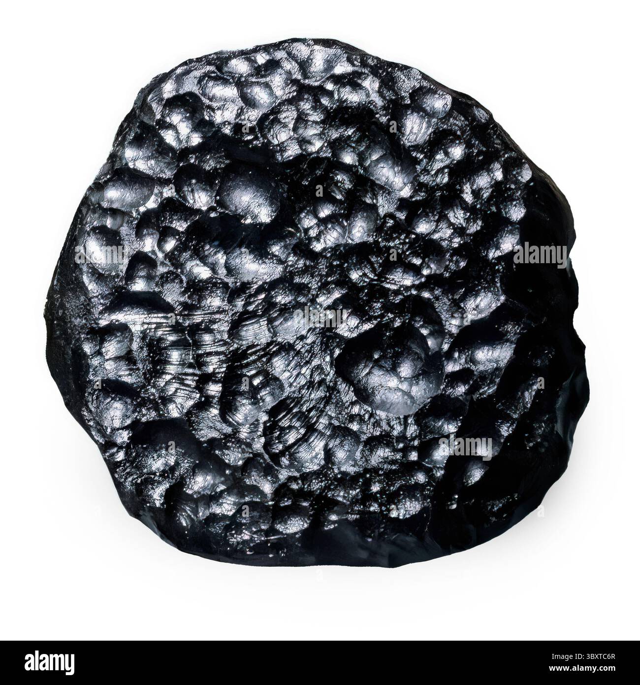 Tektite indocinite, campo speronato Australasiano Foto Stock