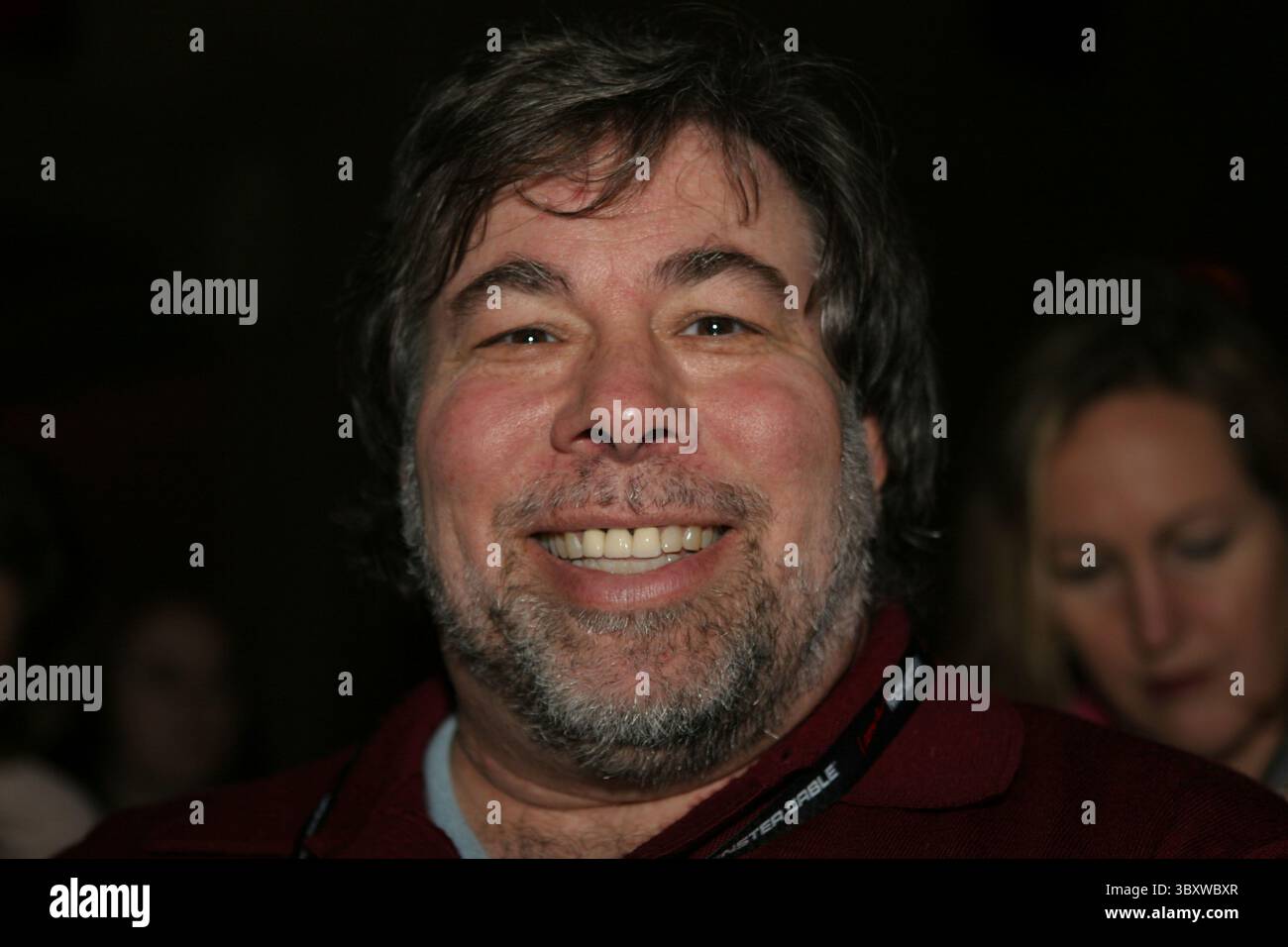 3 marzo 2005; San Jose, CA, Stati Uniti; il fondatore della Apple computer, STEVE WOZNIAK, ha aperto la 15a Cinequest durante il San Jose Film Festival tenutosi al California Theatre. Soprannome (The) Woz o Mago di Woz) (nato l'11 agosto 1950) è (Credit Image: © Dane Andrew/ZUMA Press Wire) Foto Stock