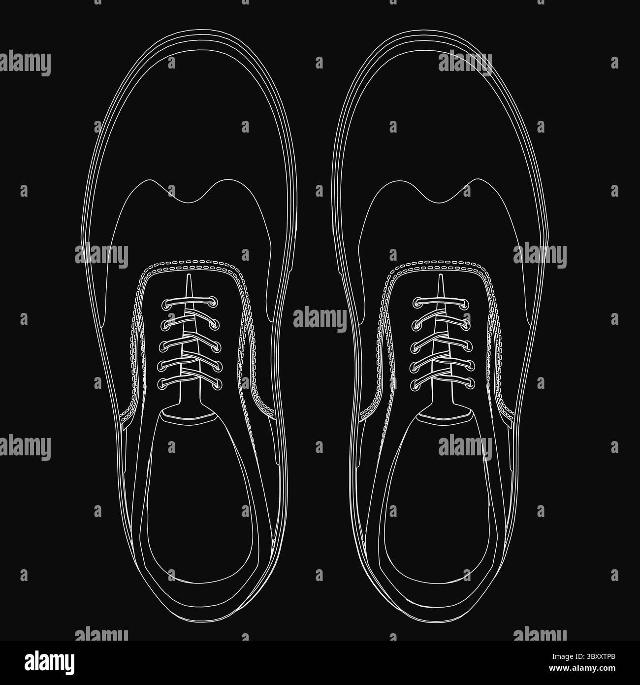 Le sneaker in bianco e nero si distinguono nettamente su sfondo nero, con contorni bianchi nitidi per un'estetica pulita e moderna. Design minimalista, alta qualità Illustrazione Vettoriale Le sneaker in bianco e nero si distinguono nettamente su sfondo nero, con contorni bianchi nitidi per un'estetica pulita e moderna. Design minimalista, alta qualità Illustrazione Vettoriale