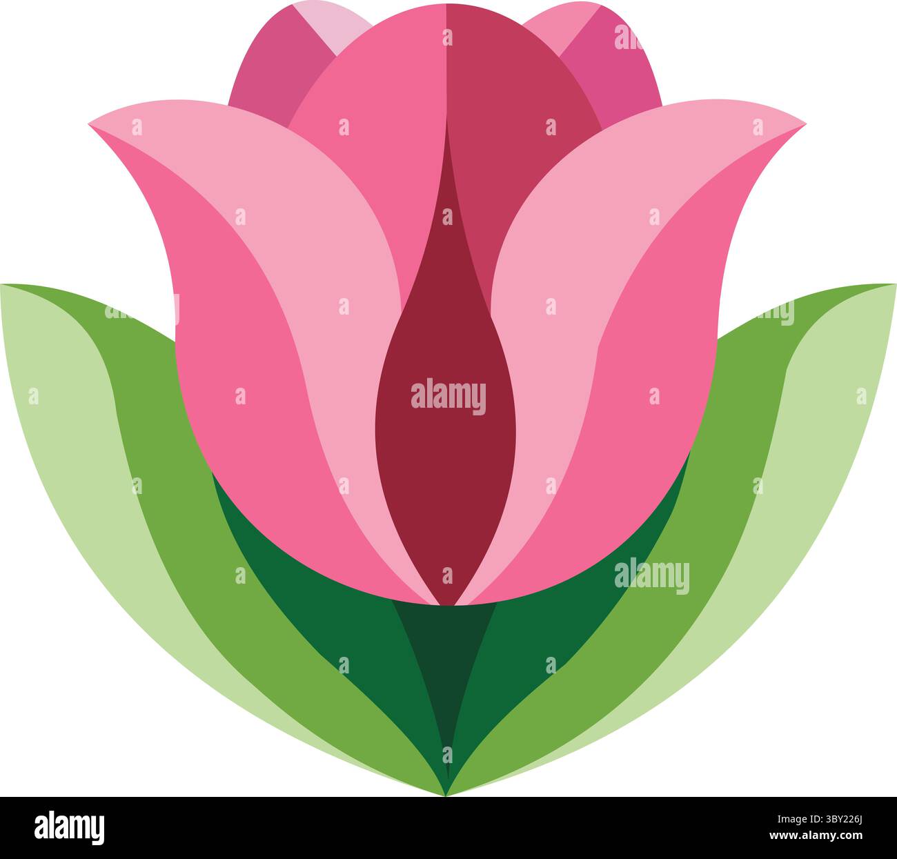 "Illustrazione vivace dei fiori in fiore" Illustrazione Vettoriale