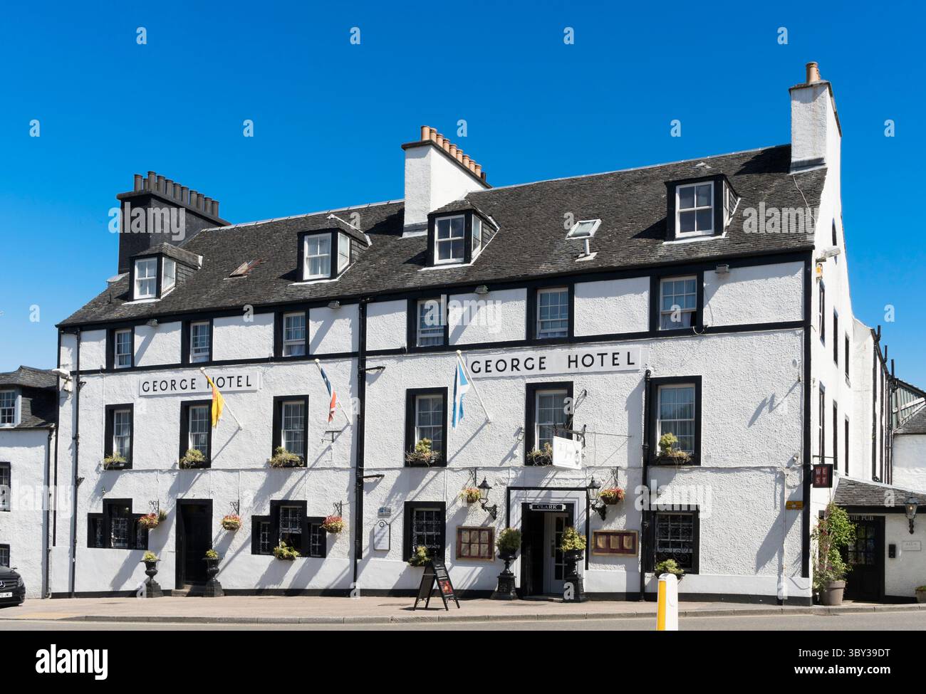 The George Hotel, Inveraray, Scozia, Regno Unito Foto Stock