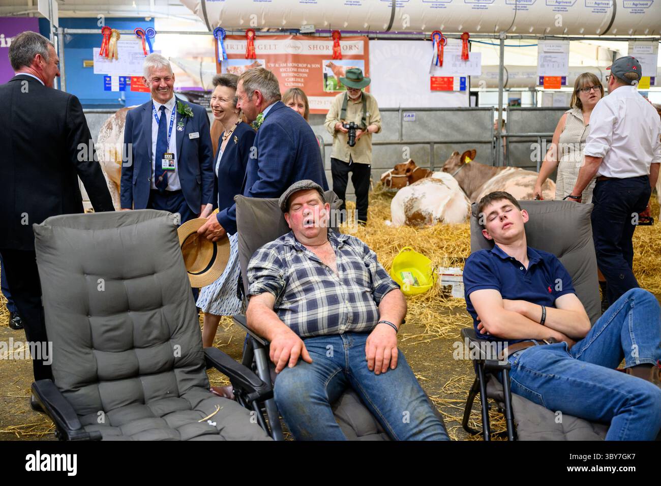 Royal Highland Show, Royal Highland Centre, Ingliston, Edimburgo, Scozia, Regno Unito Foto Stock