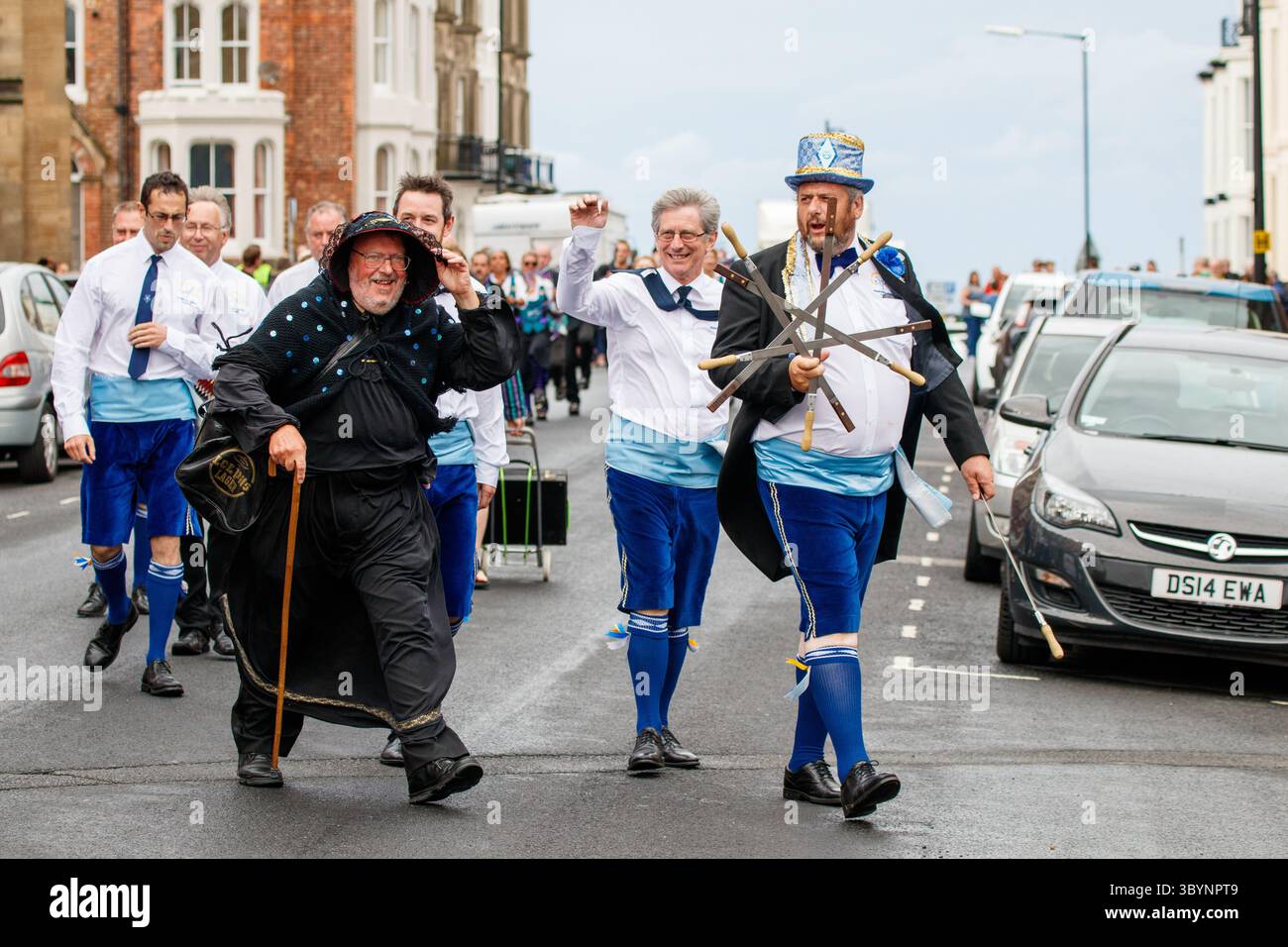 Ballerini al Whitby Folk Festival nel 2016 Foto Stock