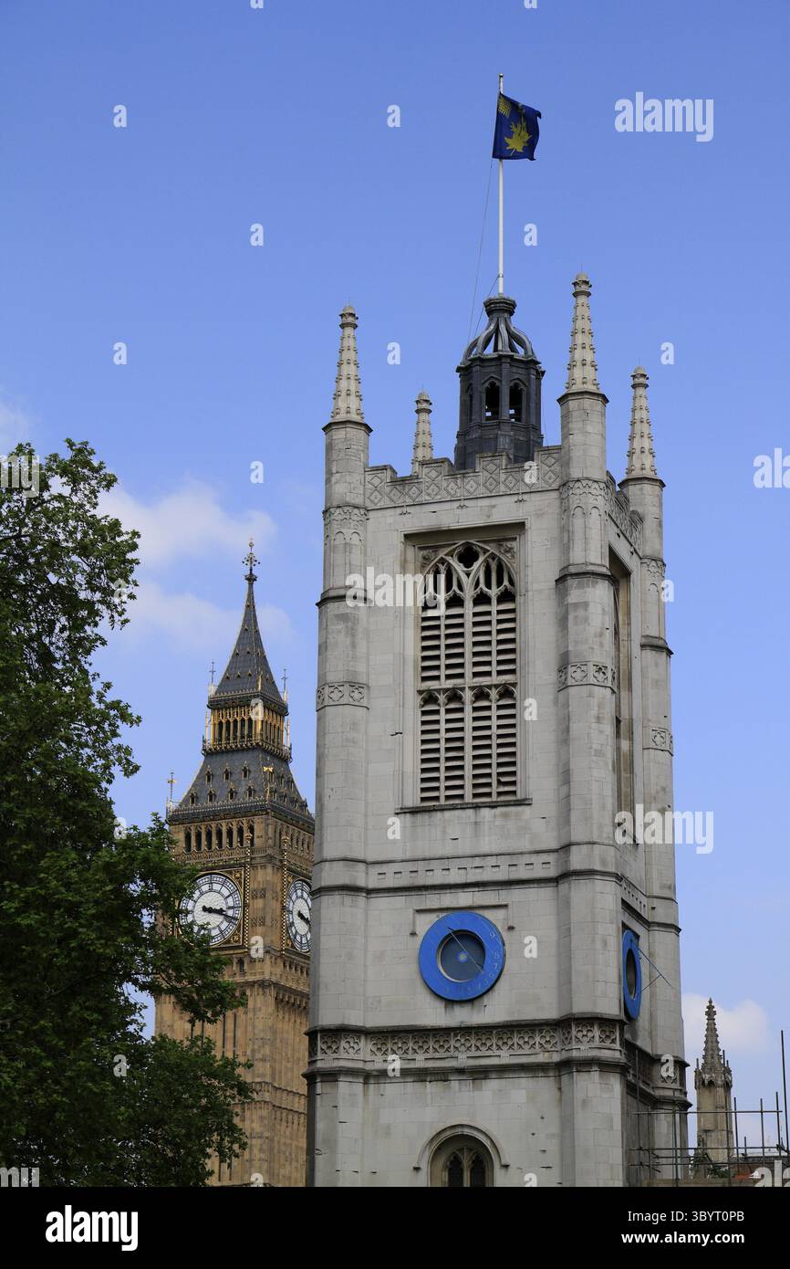 Chiesa di Santa Margherita a Londra, Inghilterra, Regno Unito, St. James's Ward, Regno Unito Foto Stock