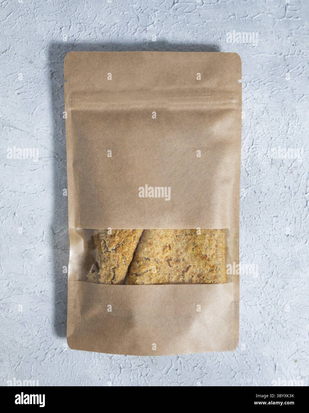 Frutta secca lavash in confezione di carta Foto Stock