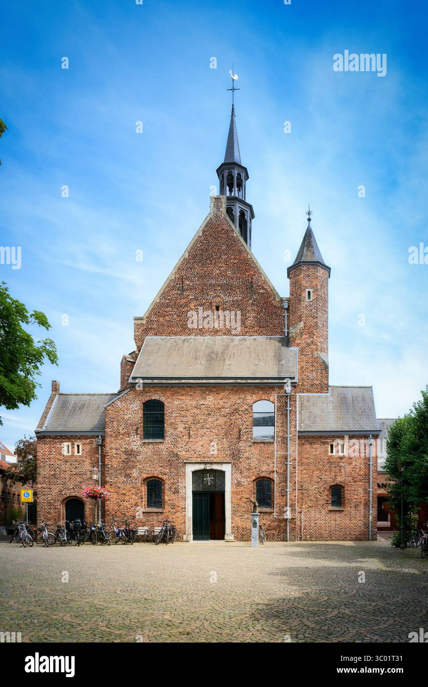 Dominicanenkerk ex chiesa monastica dell'ordine domenicano nella città vecchia di Venlo ora utilizzata come sede di eventi Foto Stock
