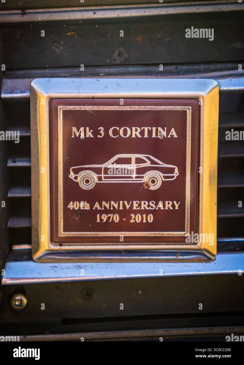 Auto in mostra ad un evento - Dartford's Big Day Out Foto Stock