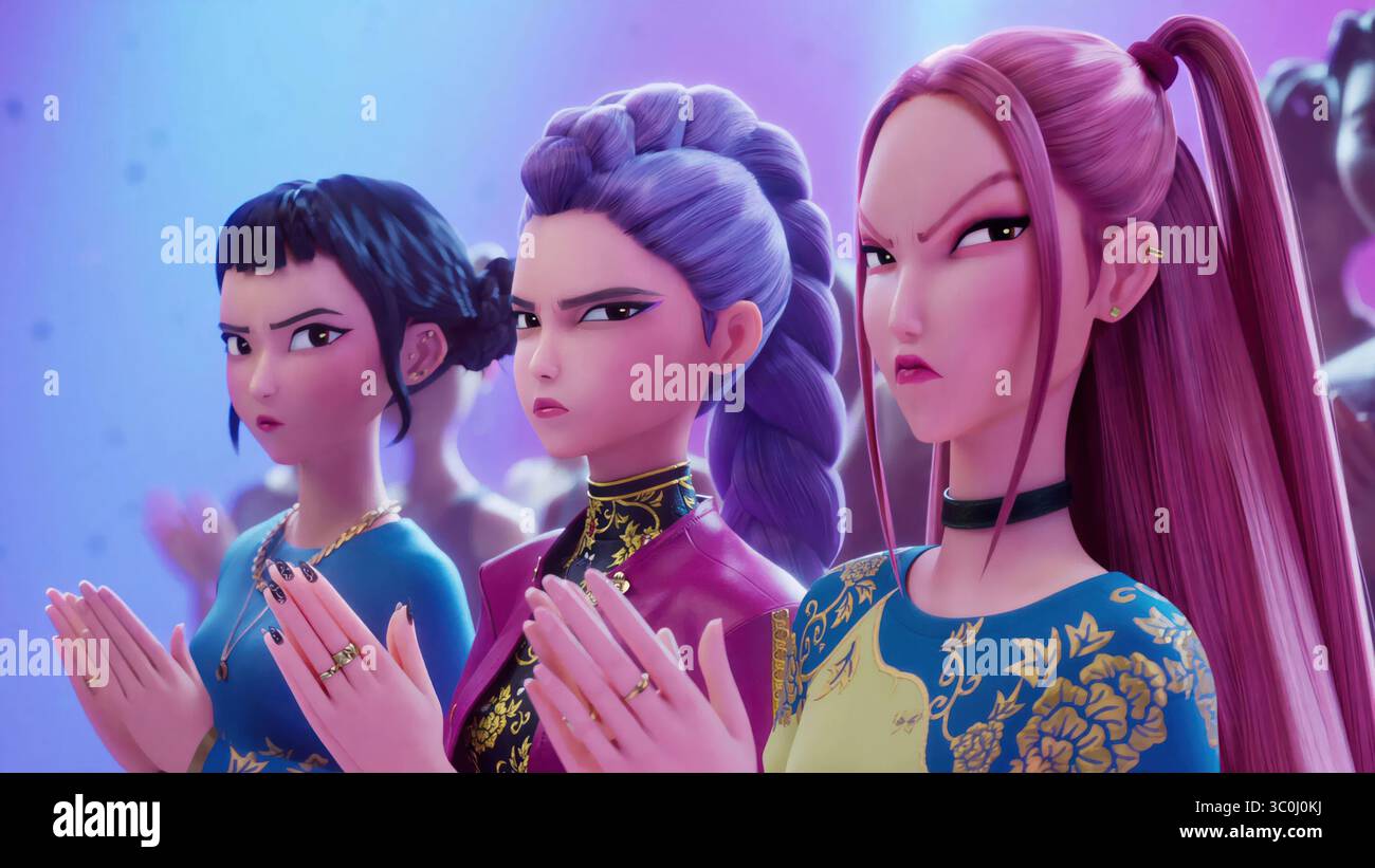 K-POP DEMON HUNTERS (2025), diretto da CHRIS APPELHANS e MAGGIE KANG. Crediti: Sony Pictures Animation / Columbia Pictures / album Foto Stock