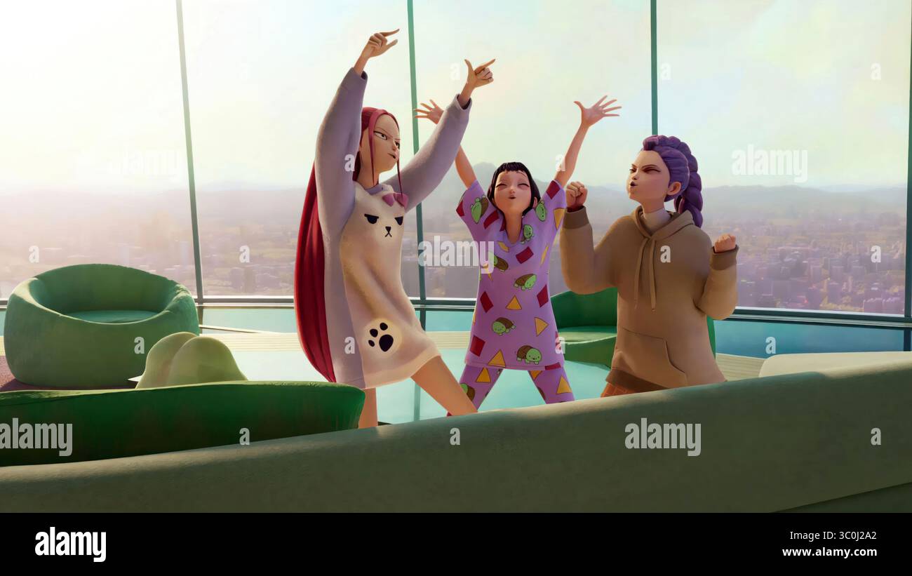 K-POP DEMON HUNTERS (2025), diretto da CHRIS APPELHANS e MAGGIE KANG. Crediti: Sony Pictures Animation / Columbia Pictures / album Foto Stock