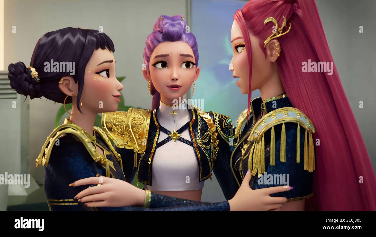 K-POP DEMON HUNTERS (2025), diretto da CHRIS APPELHANS e MAGGIE KANG. Crediti: Sony Pictures Animation / Columbia Pictures / album Foto Stock