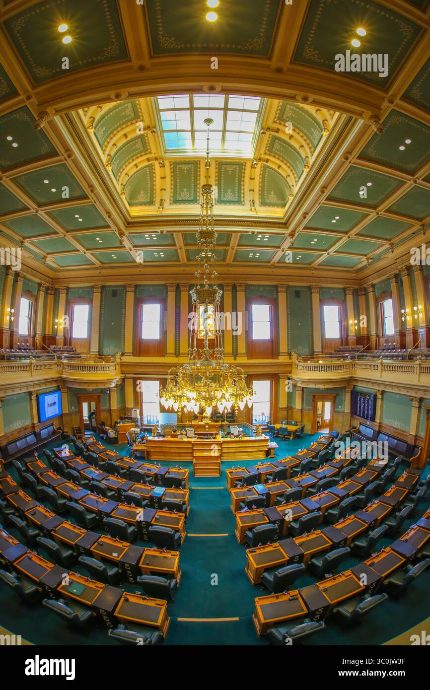 Colorado Capitol Building, galleria dell'assemblea generale Foto Stock