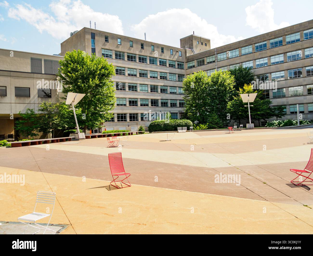 Vanier Hall (VNR), Università di Ottawa, Ontario, Canada Foto Stock