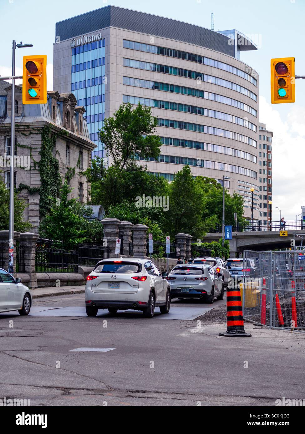Edificio di Demarais (DMS), Università di Ottawa, Ontario, Canada Foto Stock