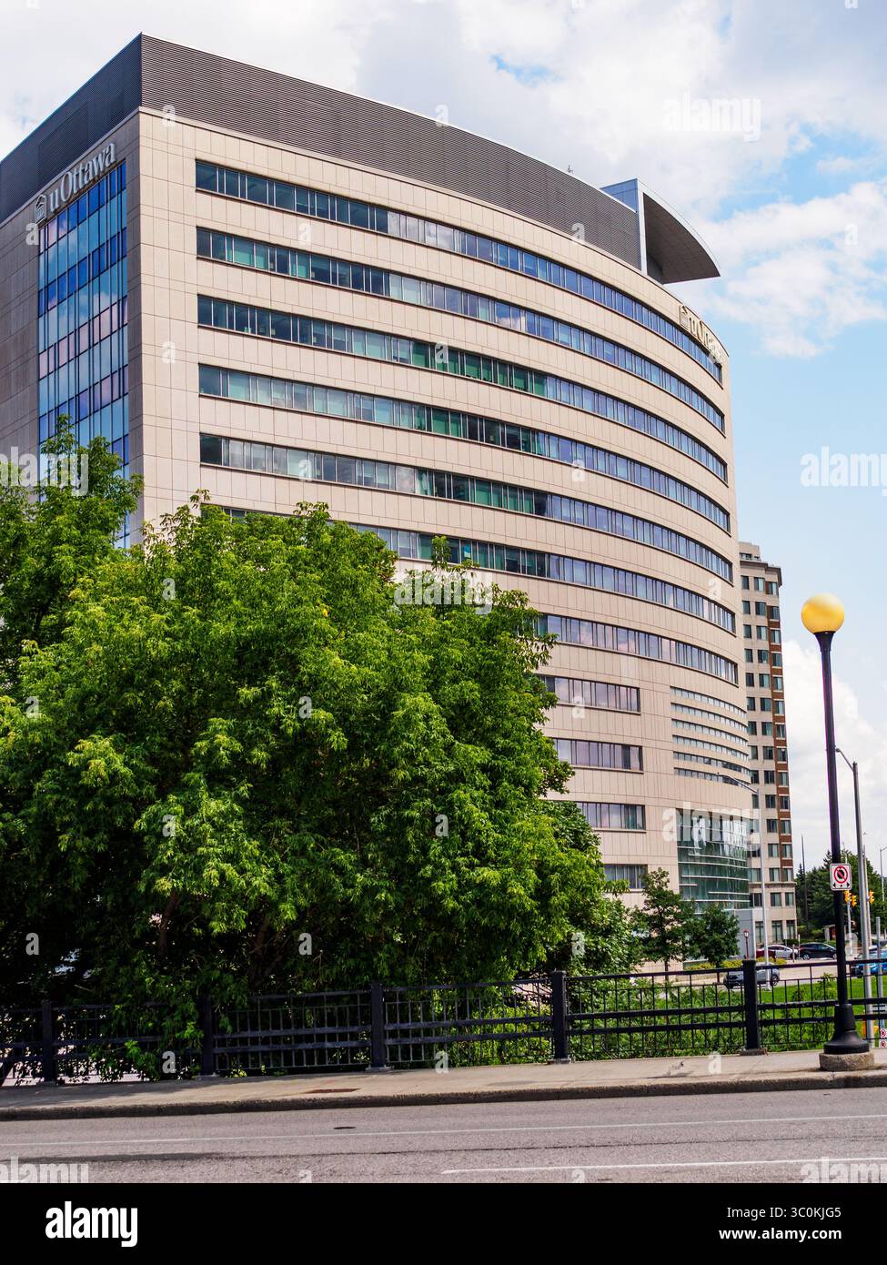 Edificio di Demarais (DMS), Università di Ottawa, Ontario, Canada Foto Stock