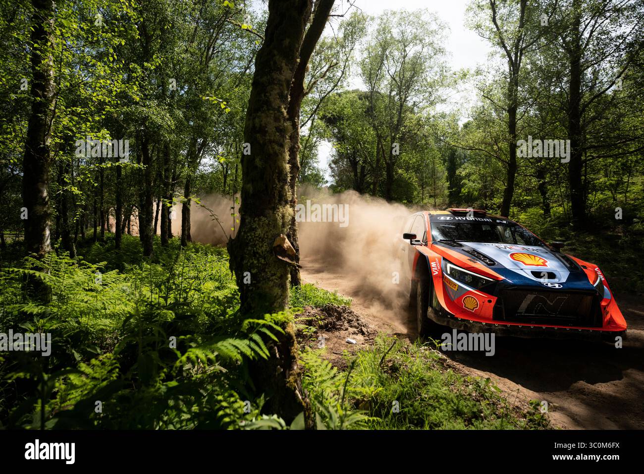 Thierry Neuville in Portogallo, 2024 Foto Stock