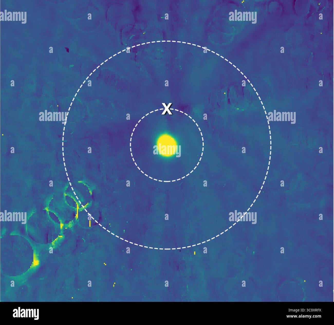 28 dicembre 2018 - spazio - FILE - 2017 Kuiper Belt LORRI Search. Il team di veicoli spaziali che ci ha portato primi piani di Plutone suonerà per il nuovo anno esplorando un mondo ancora più lontano e misterioso. La navicella spaziale New Horizons della NASA sfreccerà davanti all'oggetto ghiacciato soprannominato ultima Thule (TOO-lee) poco dopo la mezzanotte. A un miliardo di miglia oltre Plutone e a 4 miliardi di miglia dalla Terra (1,6 miliardi di chilometri e 6,4 miliardi di chilometri), ultima Thule sarà il mondo più lontano mai esplorato dall'umanità. Questo è ciò che rende questo obiettivo congelato così allettante; è un p Foto Stock