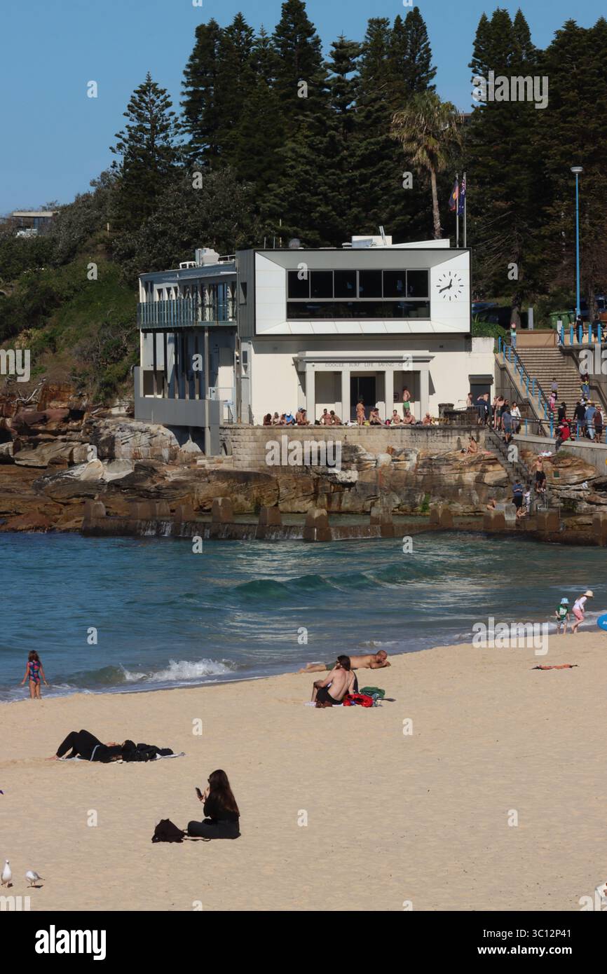 spiaggia di coogee nella periferia orientale di sydneys, australia Foto Stock