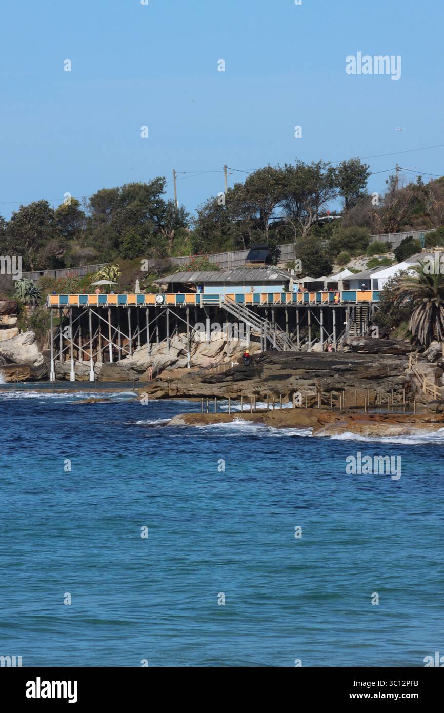 spiaggia di coogee nella periferia orientale di sydneys, australia Foto Stock