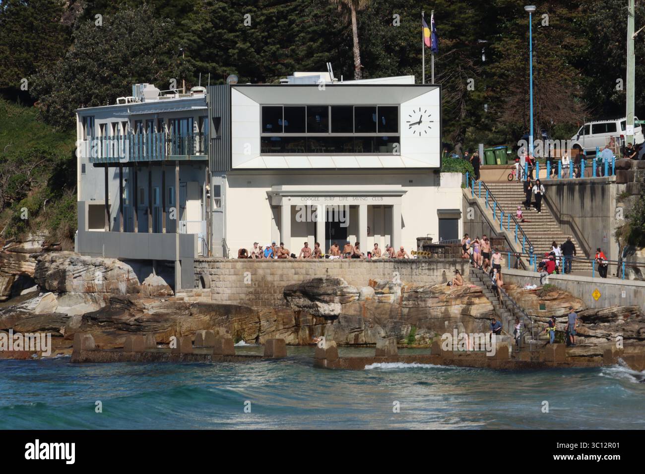 spiaggia di coogee nella periferia orientale di sydneys, australia Foto Stock