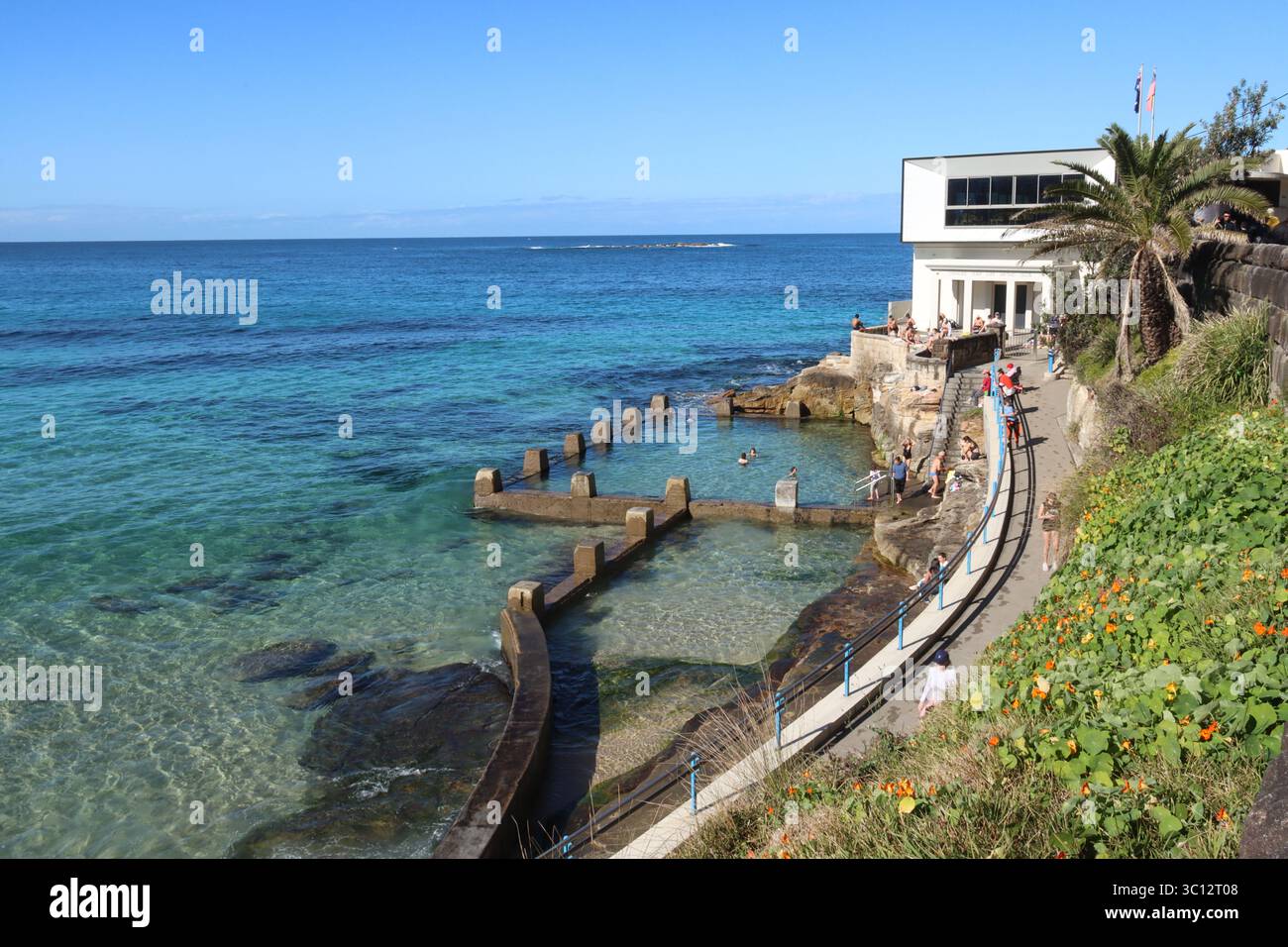 spiaggia di coogee nella periferia orientale di sydneys, australia Foto Stock