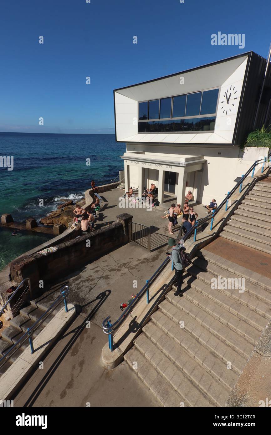 spiaggia di coogee nella periferia orientale di sydneys, australia Foto Stock
