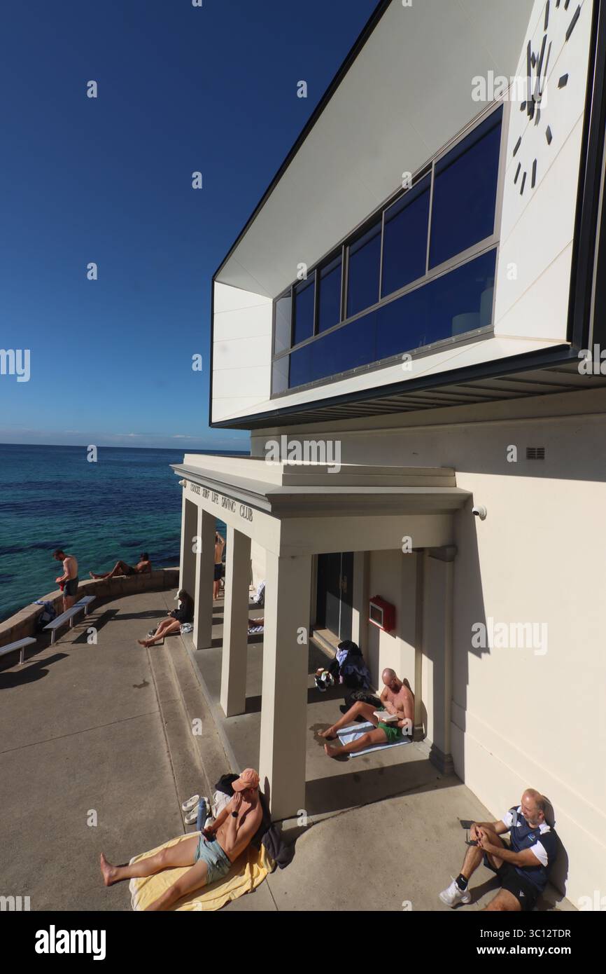 spiaggia di coogee nella periferia orientale di sydneys, australia Foto Stock