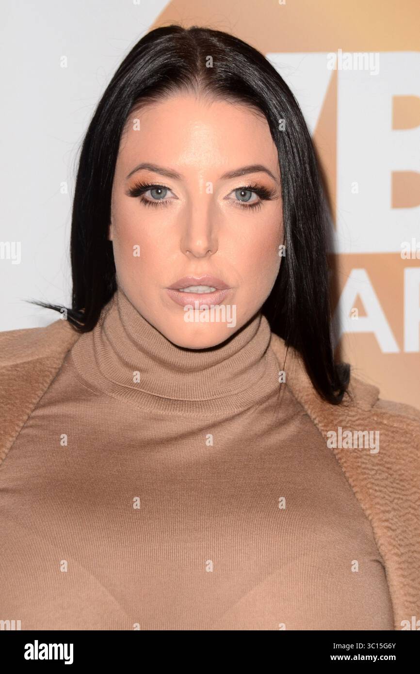 17 gennaio 2019 - Los Angeles, CA, USA - LOS ANGELES - 17 GENNAIO: Angela White agli XBIZ Awards 2019 al Westin Bonaventure Hotel il 17 gennaio 2019 a Los Angeles, CA (Credit Image: © Kathy Hutchins via ZUMA Wire) Foto Stock