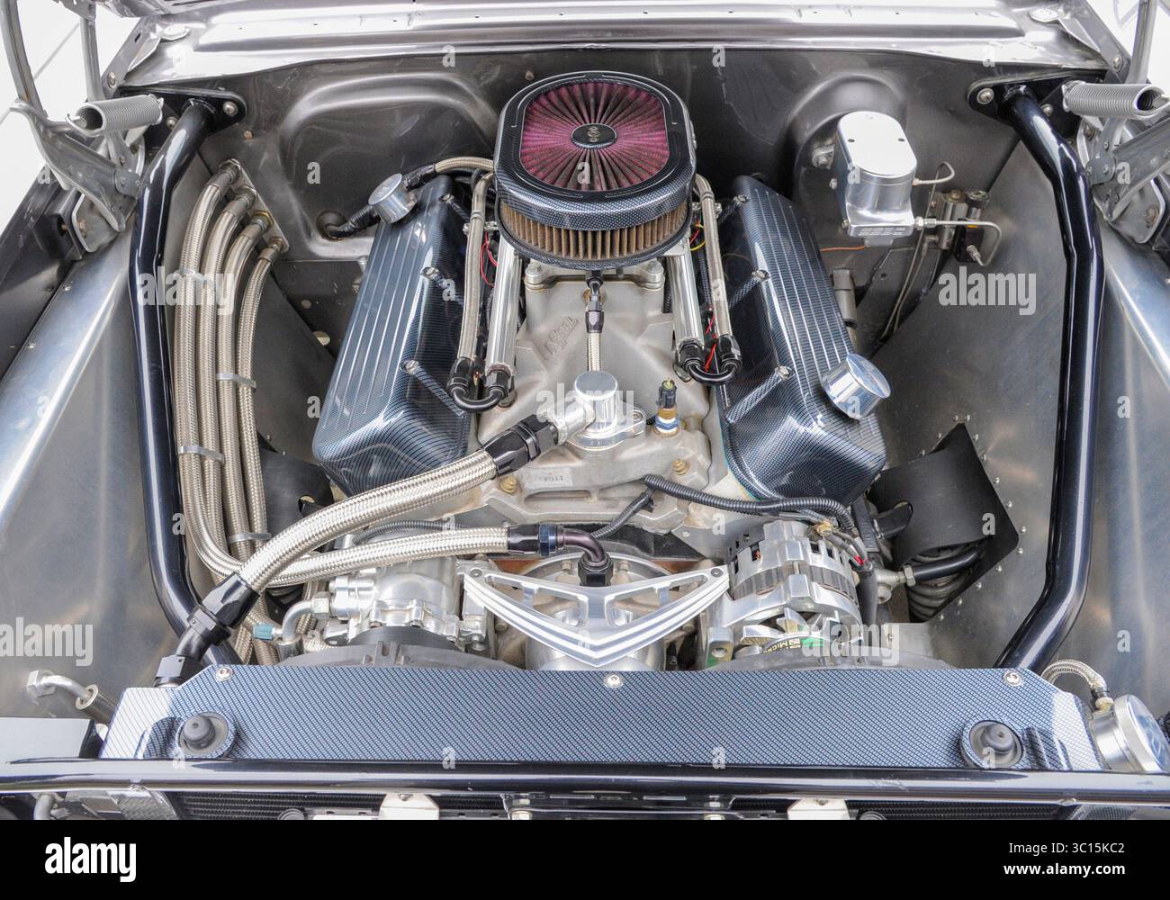 18 gennaio 2019: 1967 Chevrolet Nova Super Sport con motore Big Block 540 Albert pena/CSM(Credit Image: &Copy; Albert pena/CSM via ZUMA Wire) Foto Stock