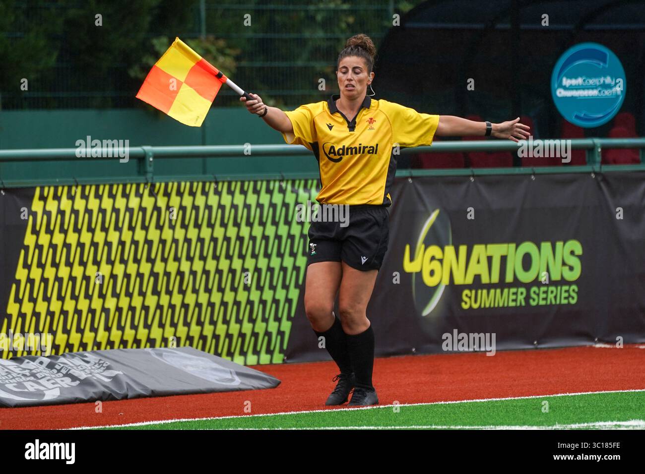 Jess Kavanagh, assistente arbitro, U6N Summer Series Foto Stock