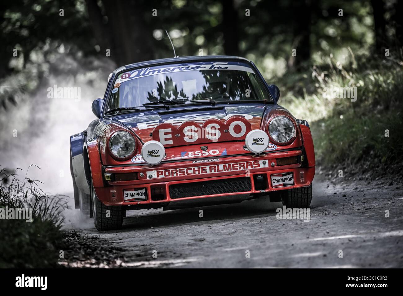 Goodwood Festival of Speed 2025 Forest Rally Stage Goodwood, Inghilterra 10/07/2025 Foto Stock