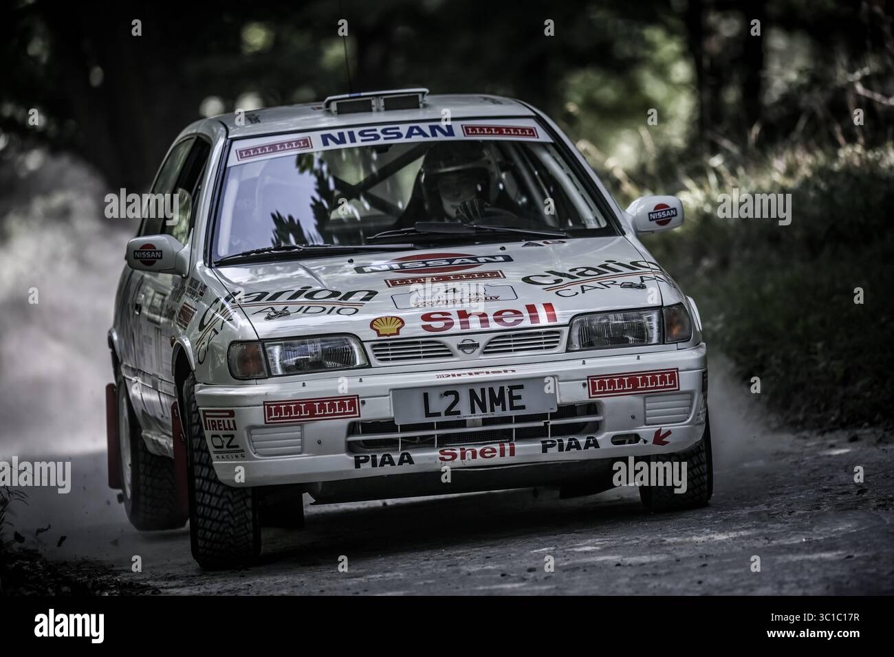 Goodwood Festival of Speed 2025 Forest Rally Stage Goodwood, Inghilterra 10/07/2025 Foto Stock