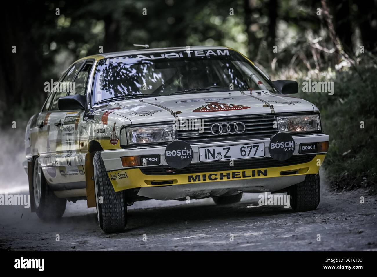 Goodwood Festival of Speed 2025 Forest Rally Stage Goodwood, Inghilterra 10/07/2025 Foto Stock