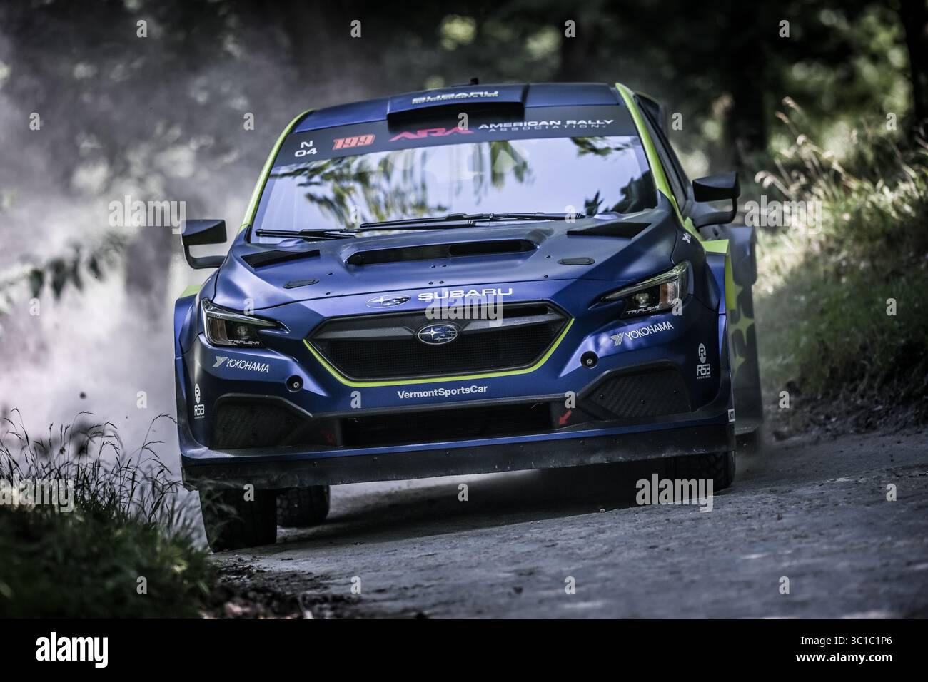 Goodwood Festival of Speed 2025 Forest Rally Stage Goodwood, Inghilterra 10/07/2025 Foto Stock