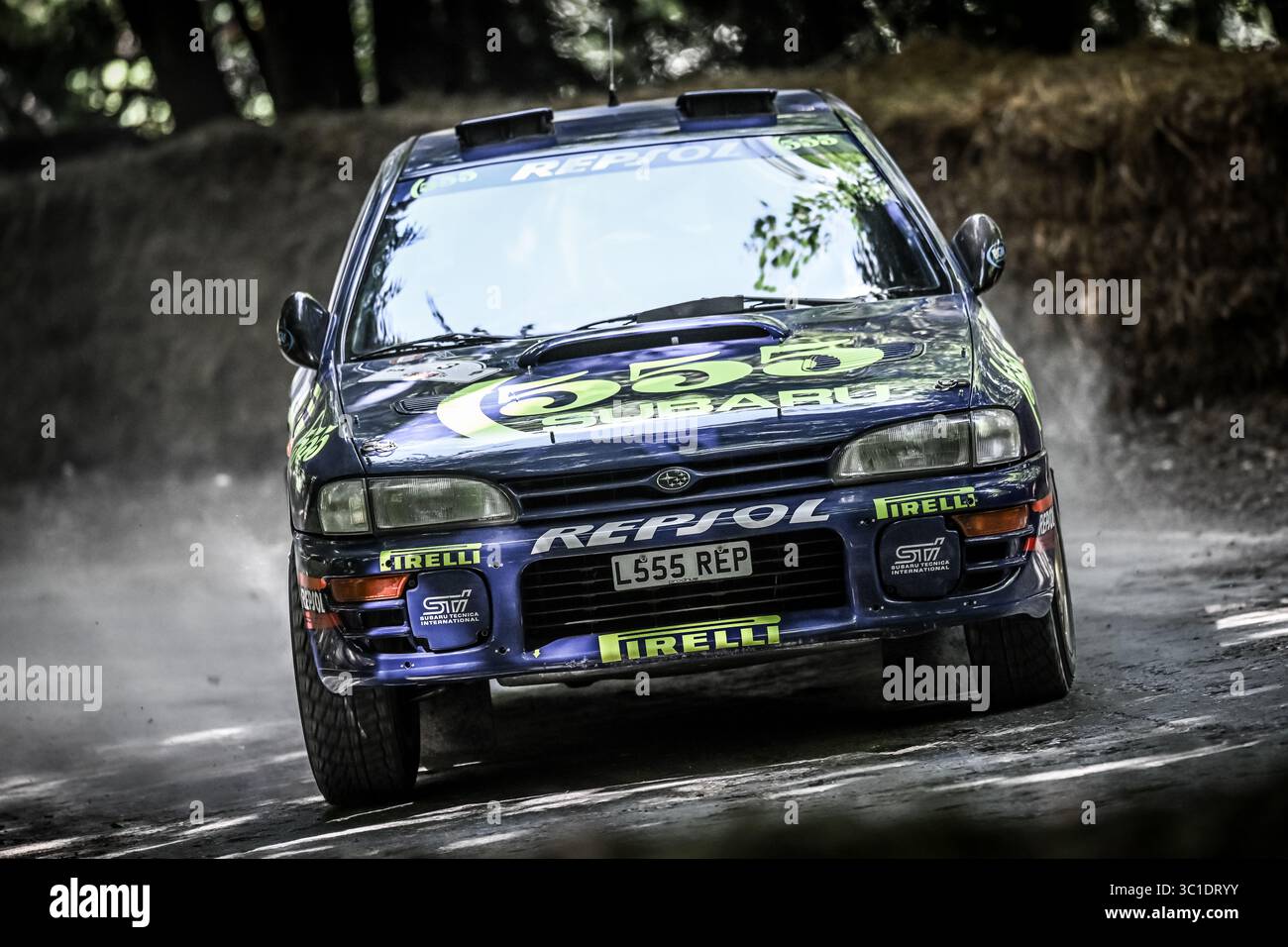 Goodwood Festival of Speed 2025 Forest Rally Stage Goodwood, Inghilterra 10/07/2025 Foto Stock