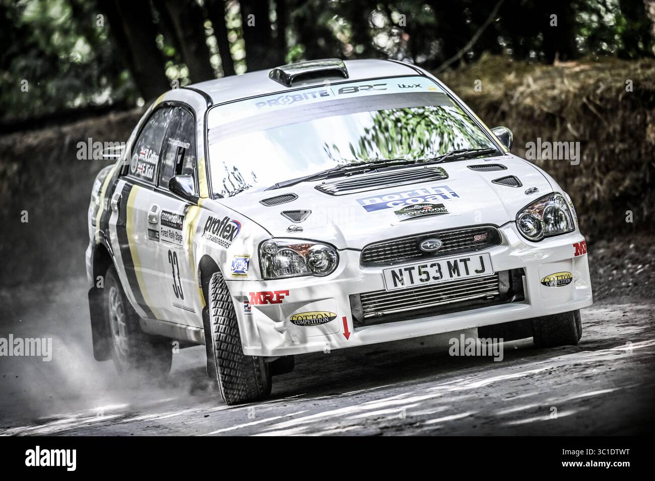 Goodwood Festival of Speed 2025 Forest Rally Stage Goodwood, Inghilterra 10/07/2025 Foto Stock