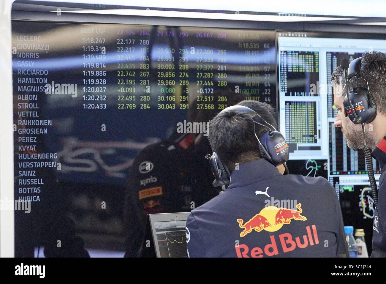 19 febbraio 2019 - Spagna - Pierre Gasly (Aston Martin Red Bull Racing) visto durante i test invernali sul Circuit de Catalunya di Montmelo (Credit Image: © Fernando Pidal/SOPA Images via ZUMA Wire) Foto Stock