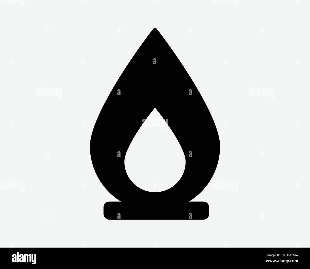 Fuoco fuoco fuoco fuoco fuoco fuoco fuoco fuoco fuoco fuoco fuoco caldo fuoco candela luce luce a candela passione infiammabile Nero bianco Vector icona simbolo simbolo grafica Illustrazione Vettoriale