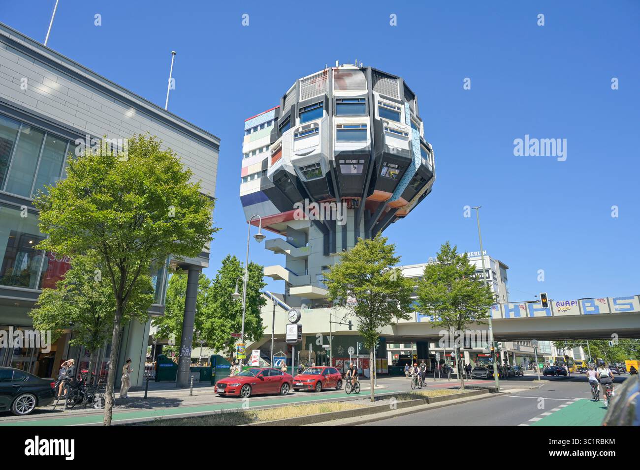 Bierpinsel, Schloßstraße, Steglitz, Bezirk Steglitz-Zehlendorf, Berlino, Germania Foto Stock