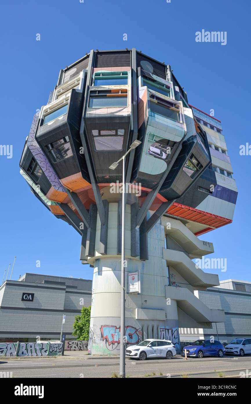 Bierpinsel, Schloßstraße, Steglitz, Bezirk Steglitz-Zehlendorf, Berlino, Germania Foto Stock